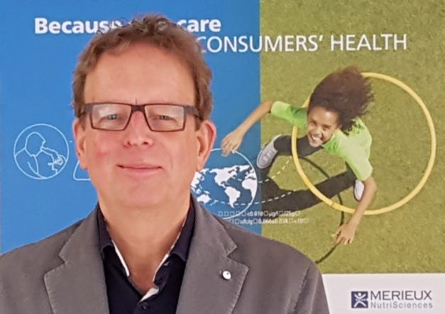 Peter van der Steege neemt afscheid van Mérieux NutriSciences