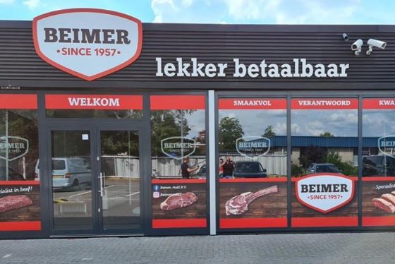 De vestiging van Beimer Meat, die nu ook levert aan particulieren. Foto: Beimer
