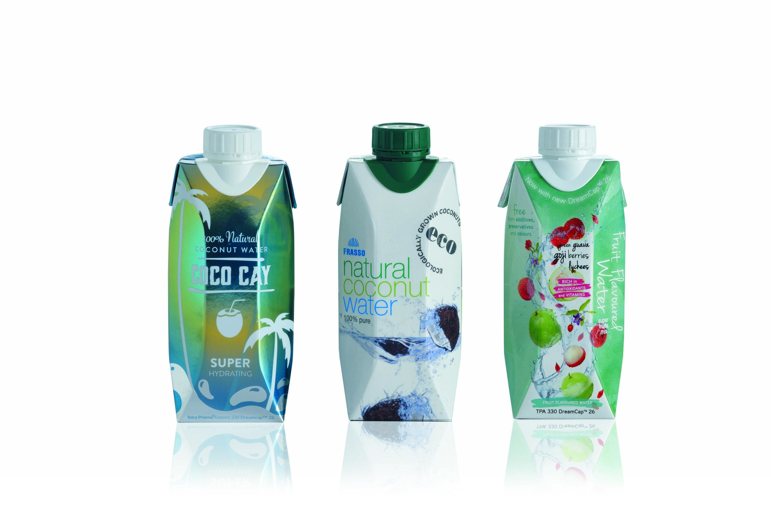 Coconut water in Tetra Prisma® Aseptic carton packages