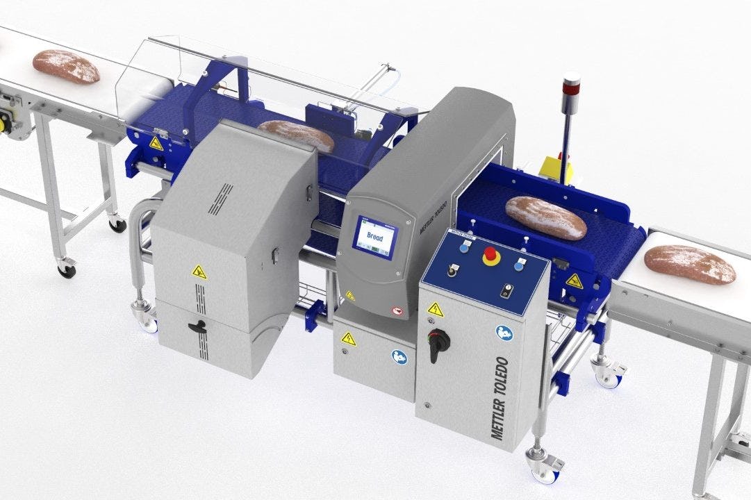 Combinatie metaaldetector en transportband vereist minder fysieke controle aan de band