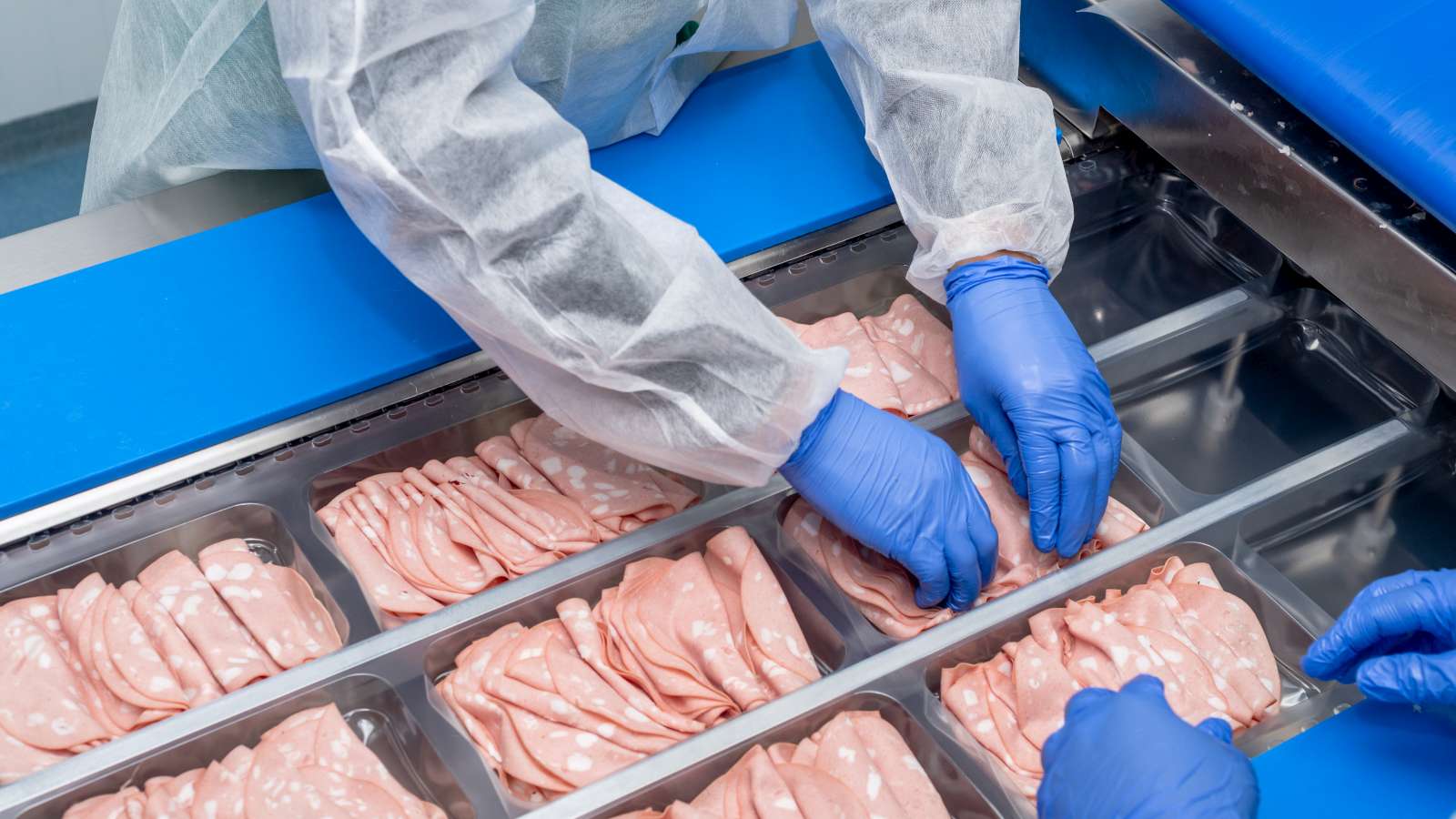 Stockbeeld, niet de betreffende vleesverwerker