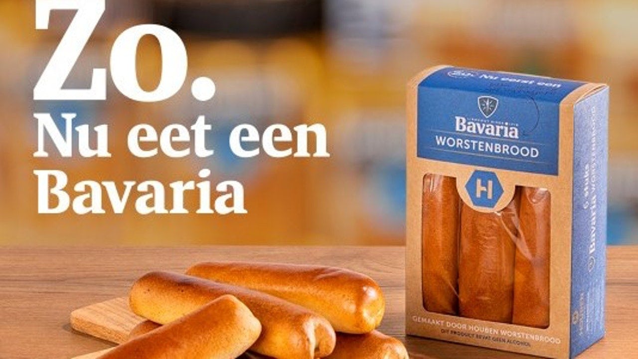 Bavaria en Houben introduceren Houben Bavaria worstenbrood. Foto: Bavaria