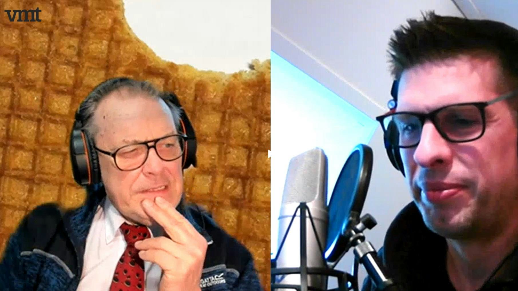 IJsbrand Velzeboer over zijn boek 'Leugens op mijn bord' in gesprek met Willem Paul de Mooij van VMT.