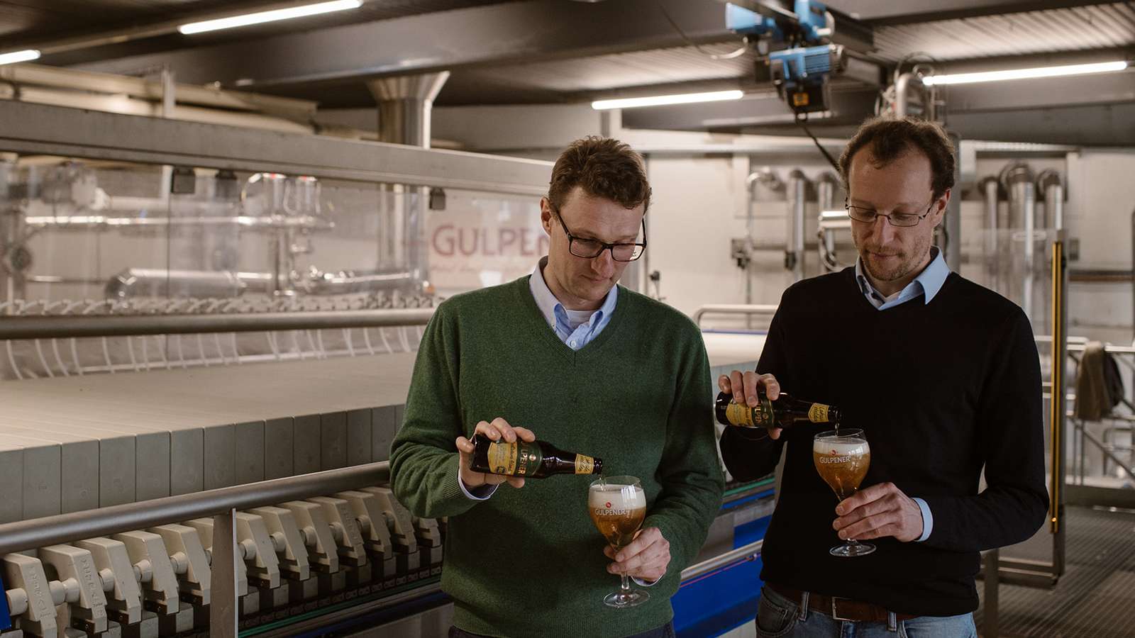 Het nieuwe bier van Gulpener is alleen mogelijk door het nieuwe brouwhuis.