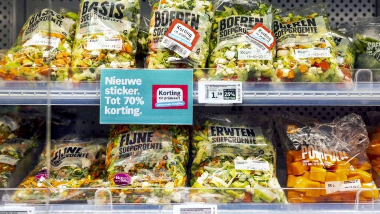Albert Heijn gaat voedselverspilling tegen door dynamisch afprijzen tot 70 procent korting