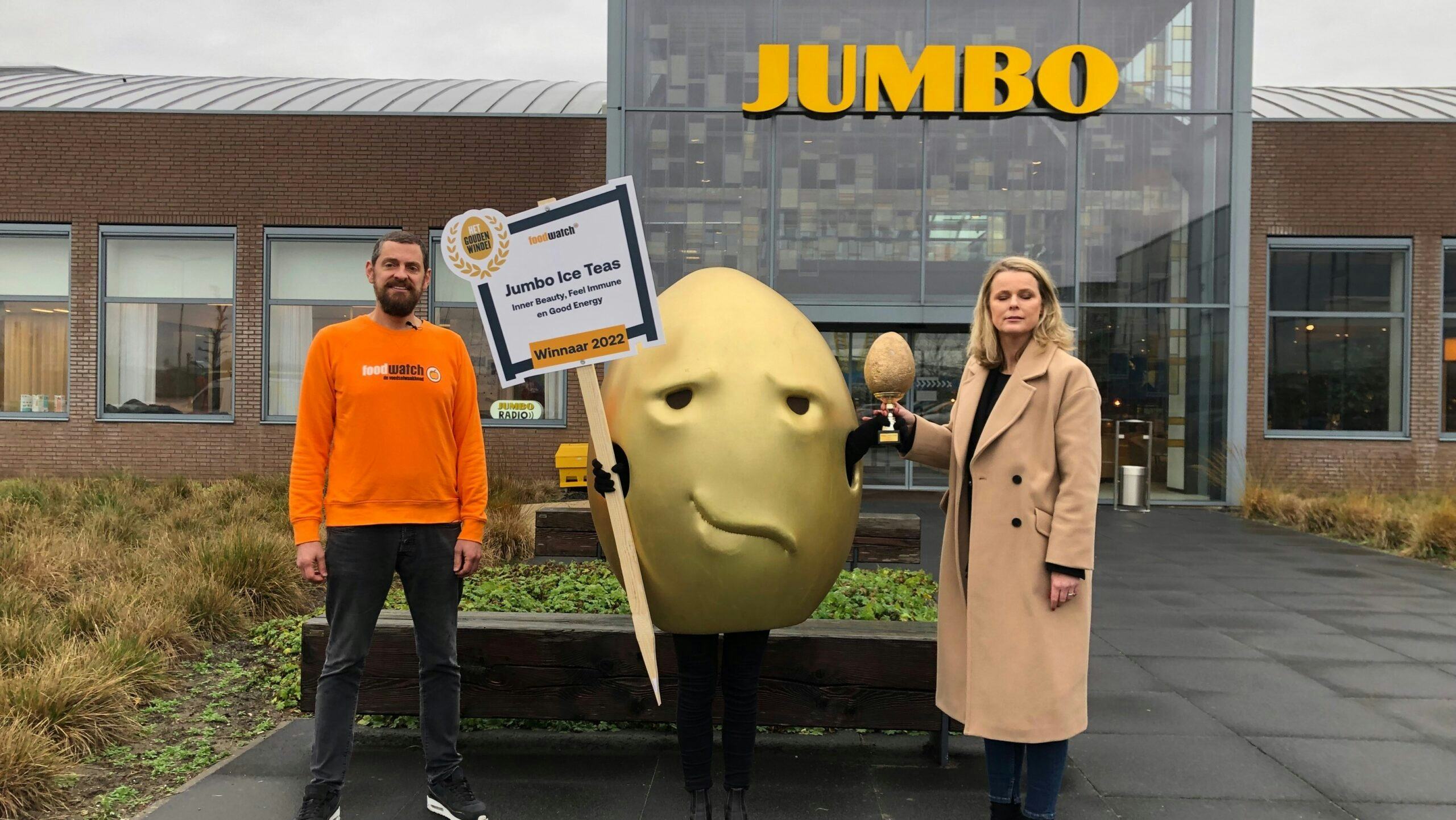 De Ice Tea van Jumbo wint het Gouden Windei 2022 - Foto: Foodwatch