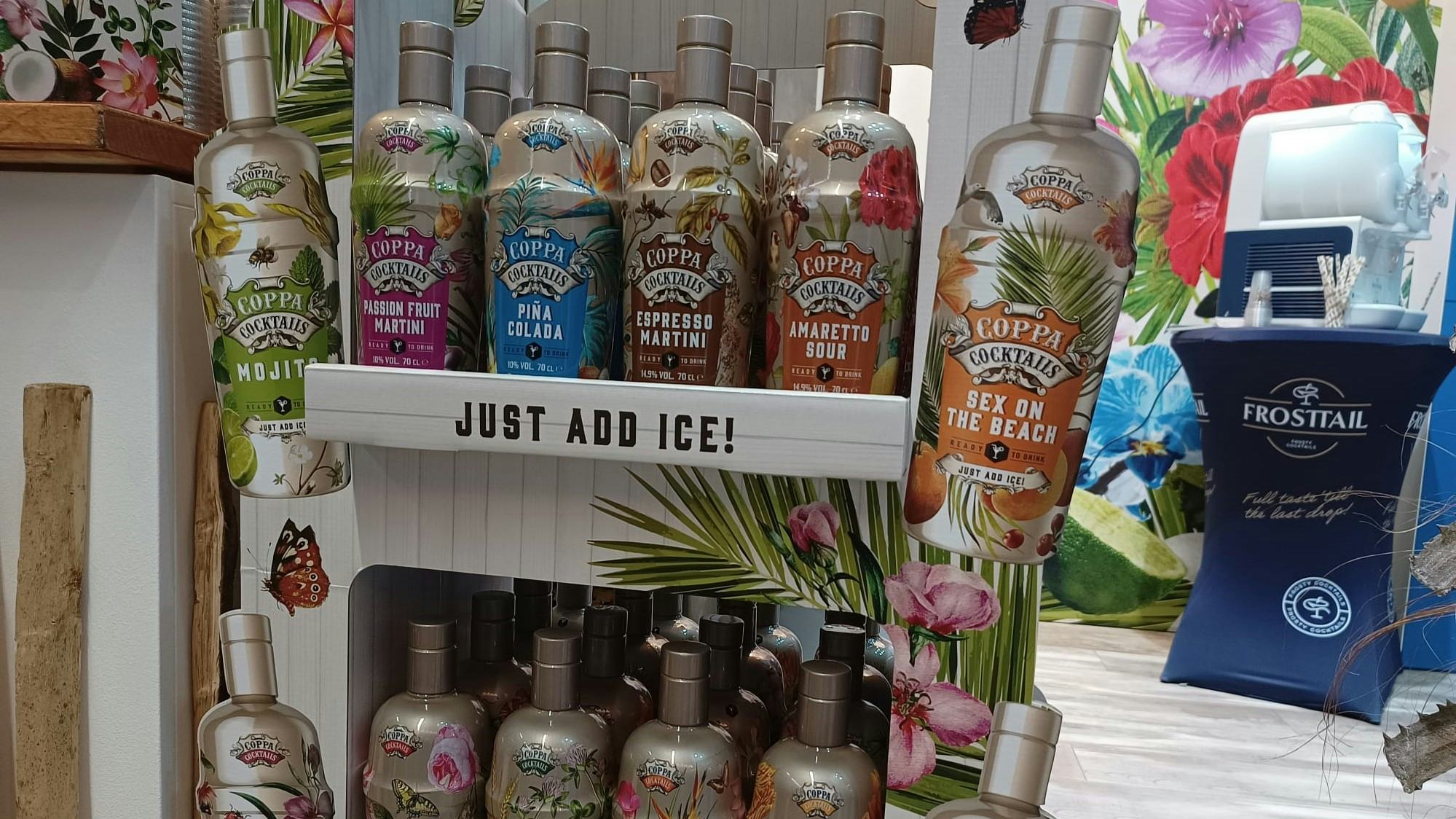 Ook Coppa Cocktails biedt kant-en-klare cocktails in fles