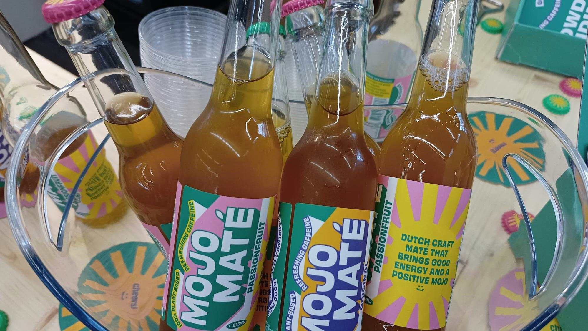 Verschillende startups presenteerden hun producten op de Horecava