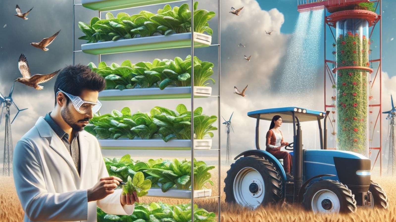 Hoe zal de toekomst van de foodsector eruit zien? (Foto is door AI gegenereerd, geen weergave van de werkelijkheid, bron Shutterstock).