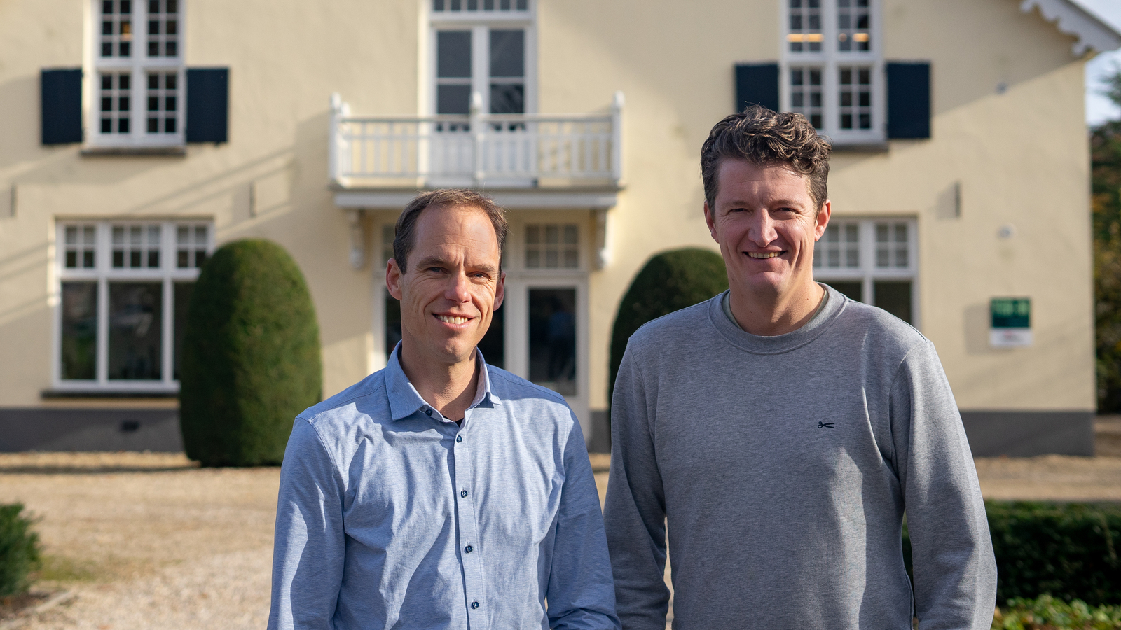 Algemeen directeur Jeroen Braam en commercieel directeur Joris Brussen: '‘Geef vertrouwen en kansen aan nieuw talent.'
