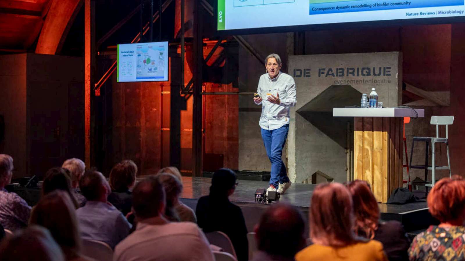 Koen de Reu tijdens het Food Safety Event 2023.