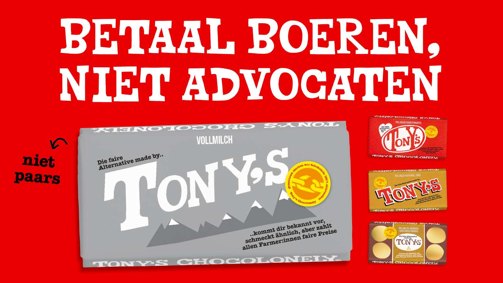 Beeld: Tony's Chocolonely