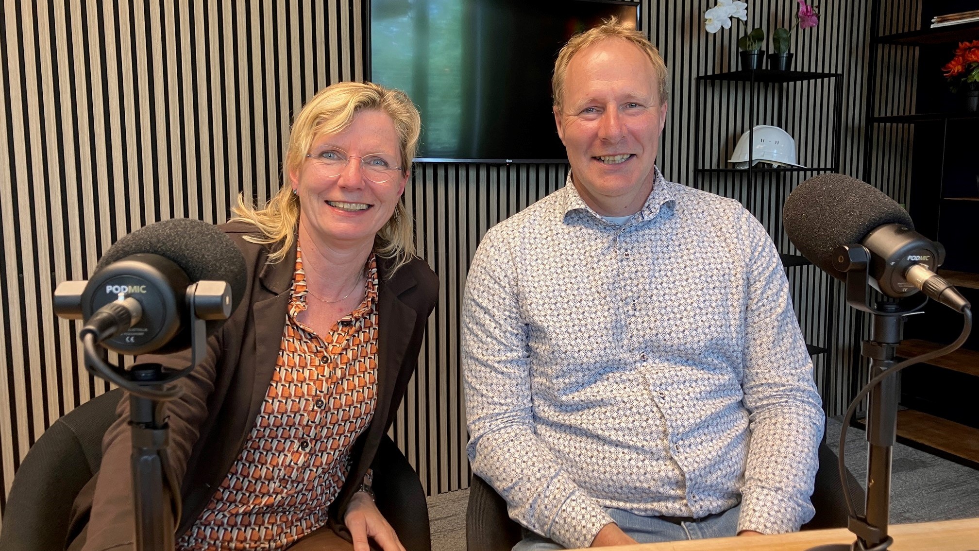 Links: Ans van Bergen, Rechts: Mark de Langen