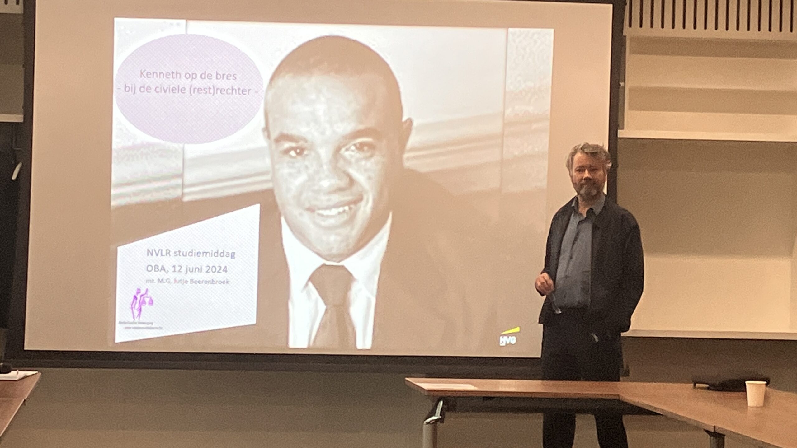 Bernd van der Meulen omschreef Kenneth als een eigenzinnige advocaat.