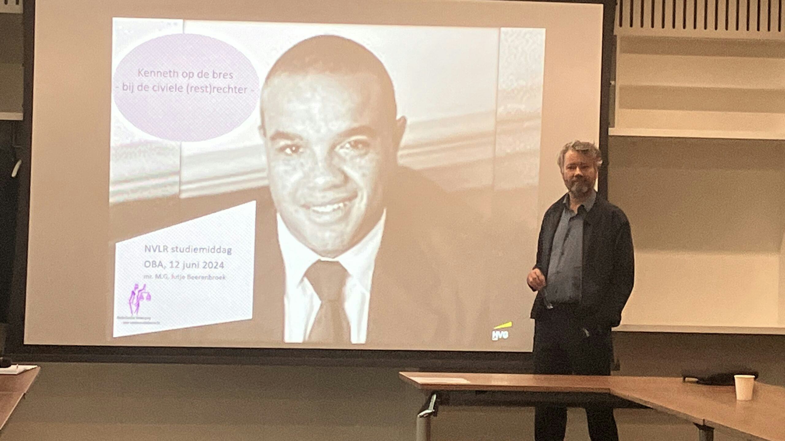 Bernd van der Meulen omschreef Kenneth als een eigenzinnige advocaat.