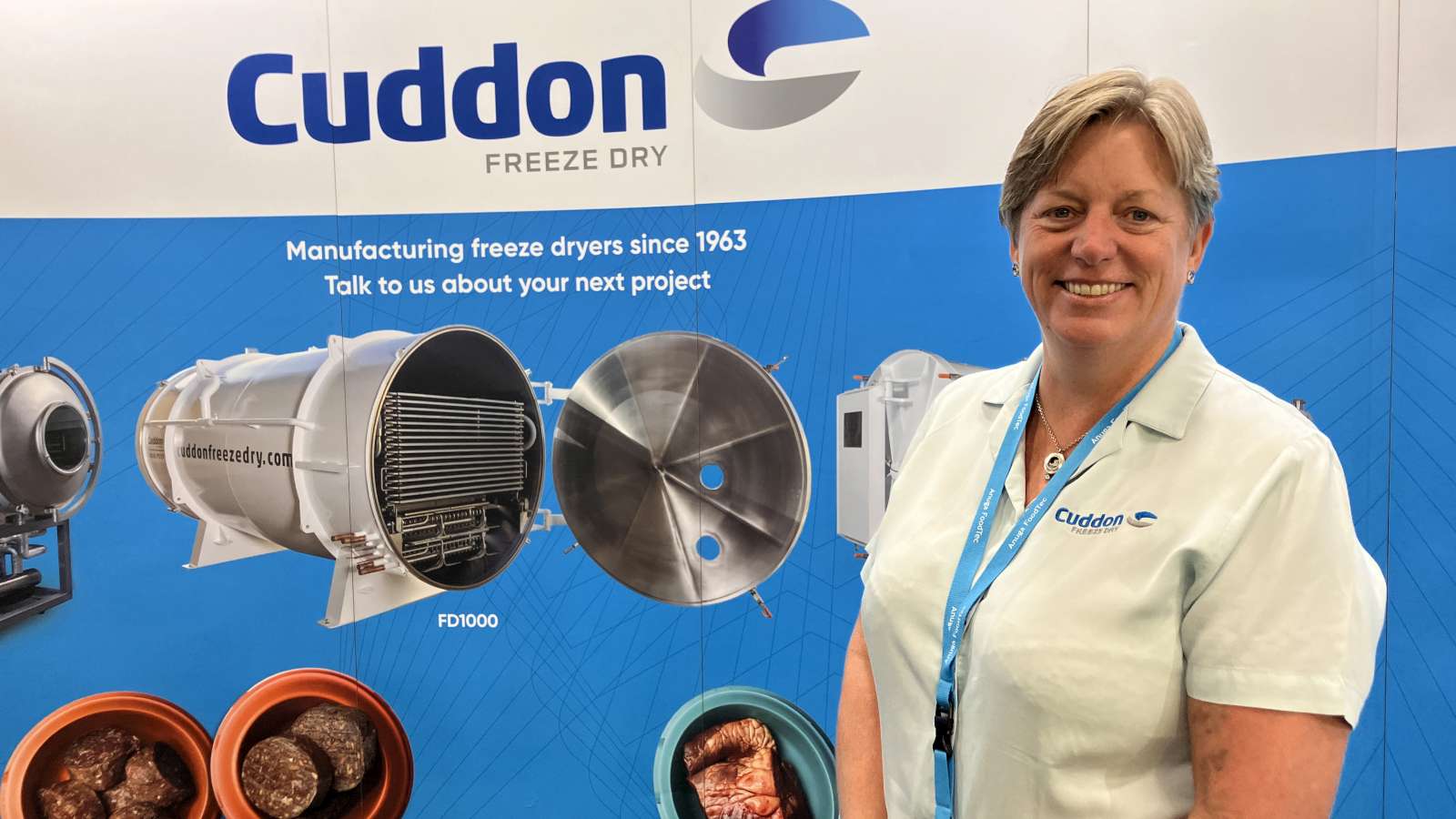Helen Ashworth, General Manager Freeze Dry Sales bij het Nieuw-Zeelandse bedrijf Cuddon Freeze Dry.