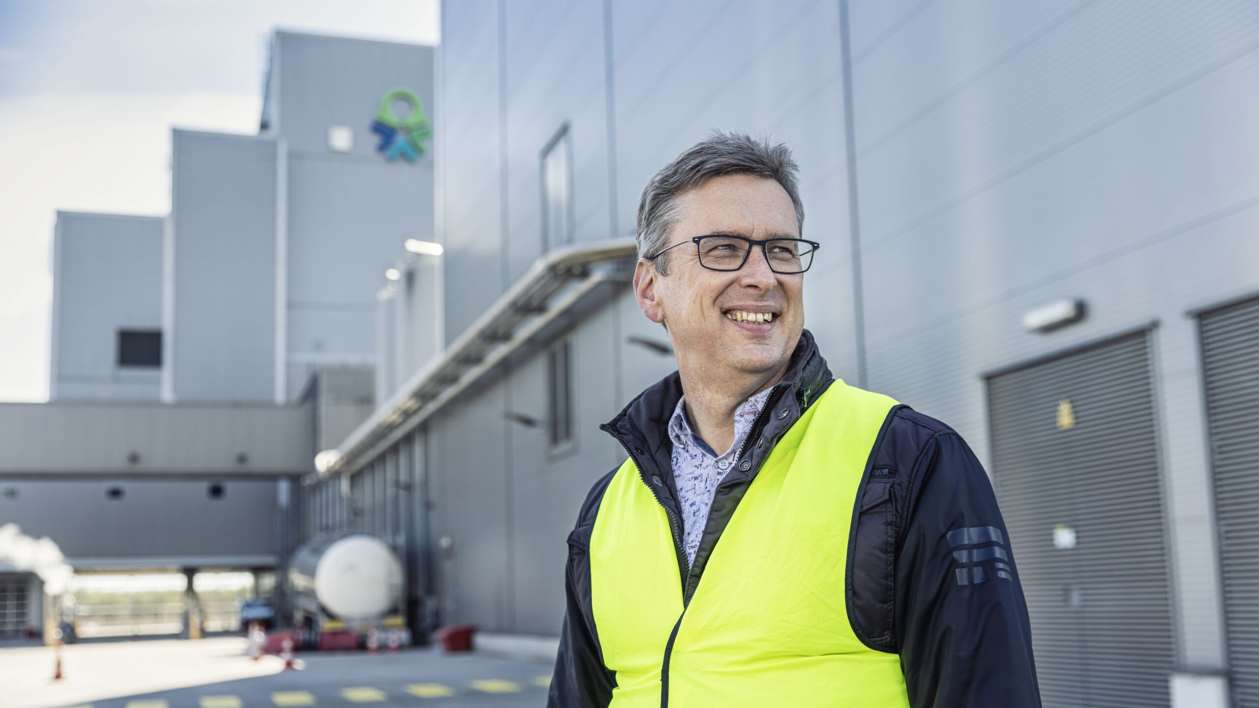 Gert Hertong, programmamanager CO2-reductie bij Vreugdenhil Dairy Foods. (Foto's bij artikel: Vreugdenhil)