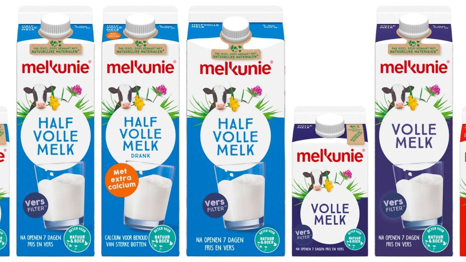 Arla Foods heeft de eerste Melkunie-producten voorzien van het keurmerk Beter voor Natuur & Boer. 