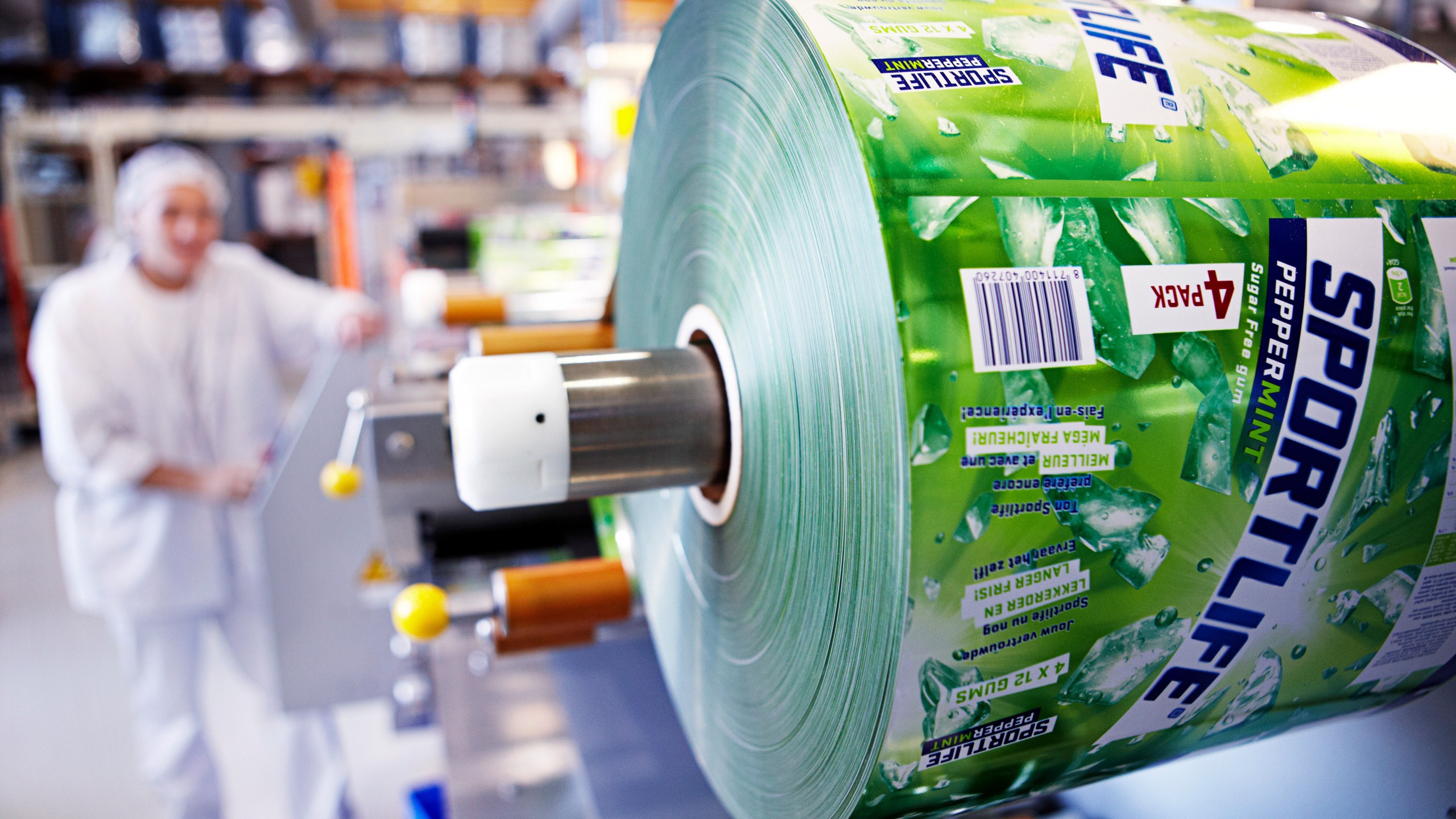 Sportlife productie in Sneek, Nederland - Beeld: Cloetta