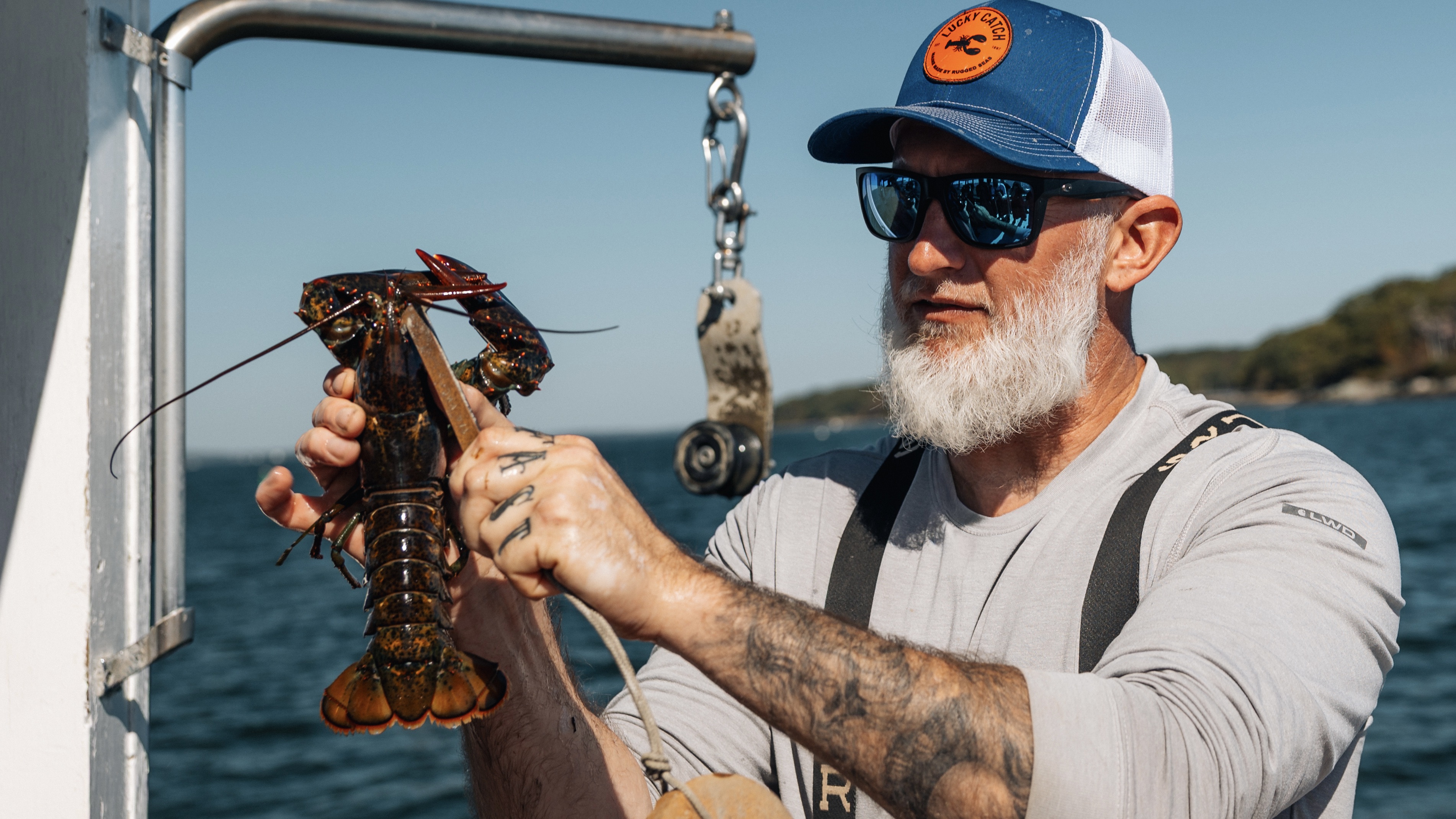 Brian Rapp, kreeftvisser in Portland, Maine. (Beeld: Food Export - Northeast)