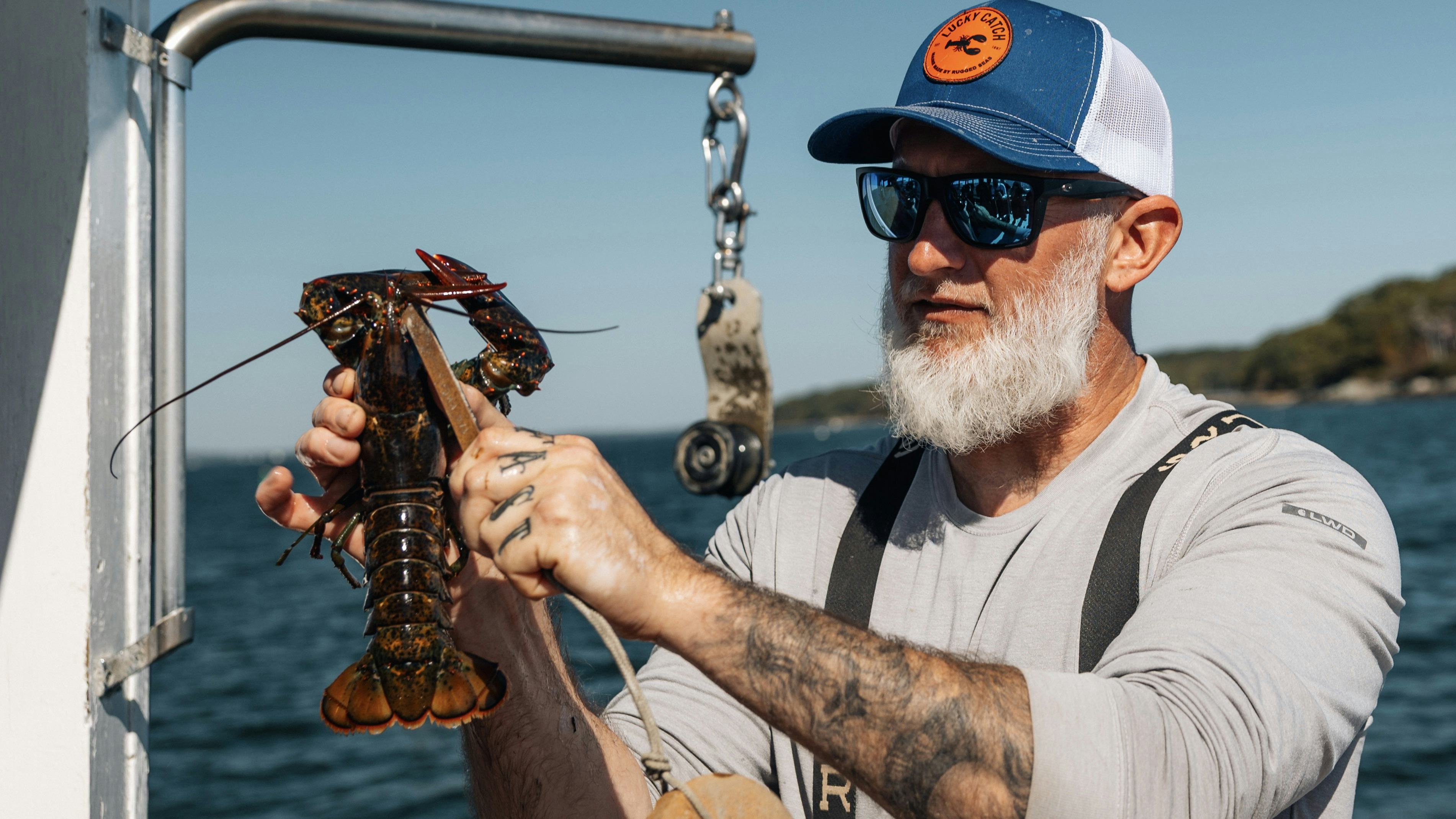 Brian Rapp, kreeftvisser in Portland, Maine. (Beeld: Food Export - Northeast)