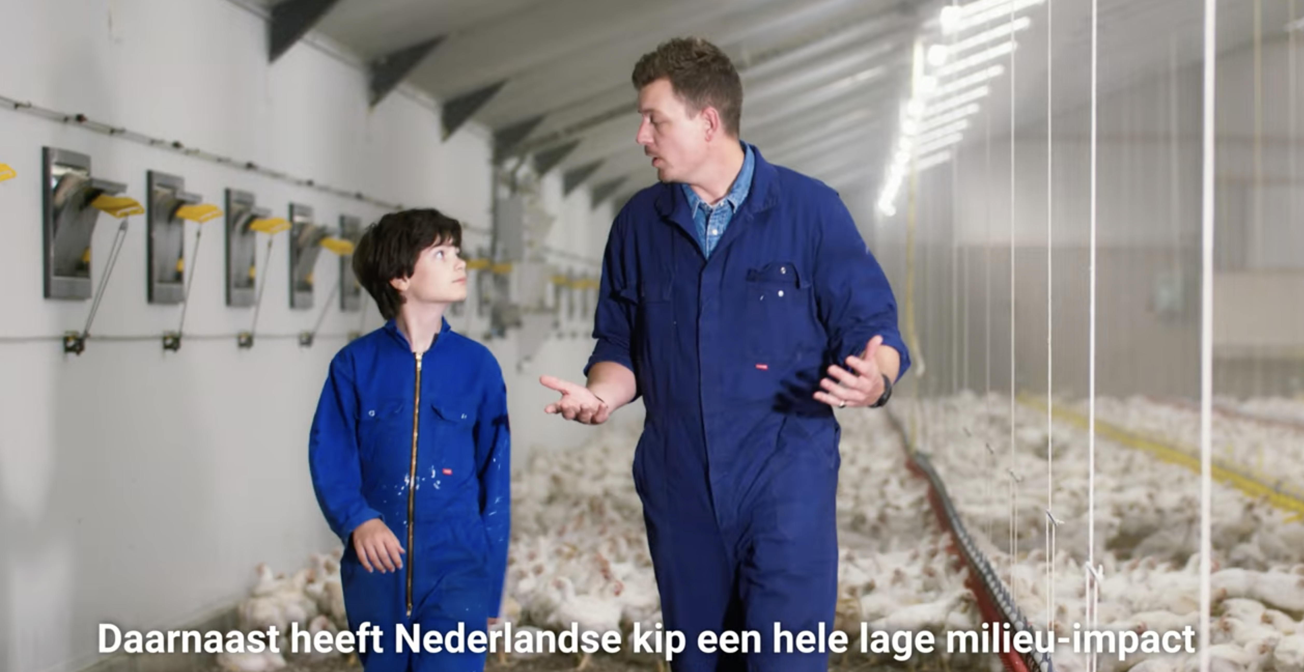 Beeld uit de reclamecampagne over kip. (Beeld: NEPLUVI)