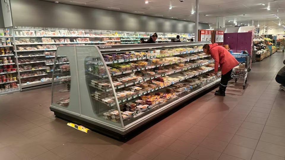 Het vleesvervangersschap bij een Albert Heijn-vestiging. Foto: Distrifood