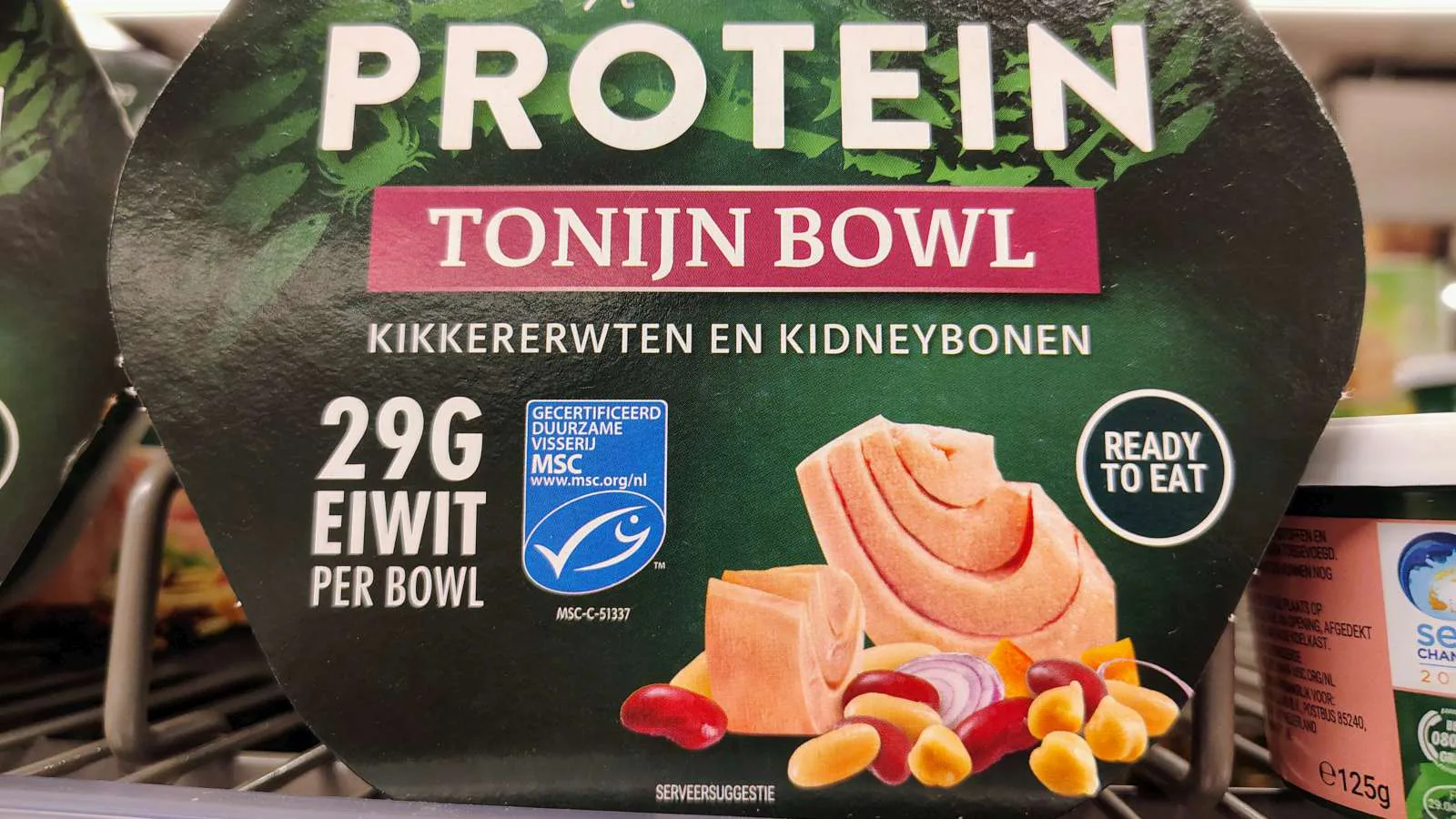 MSC is een productkeurmerk te zien op de verpakking. Foto: VMT