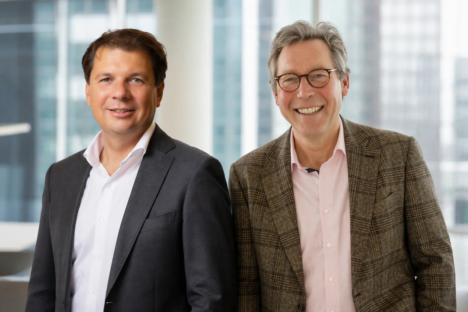 Rob Morren en Cees-Jan Adema. (bewerkt met CoPilot)