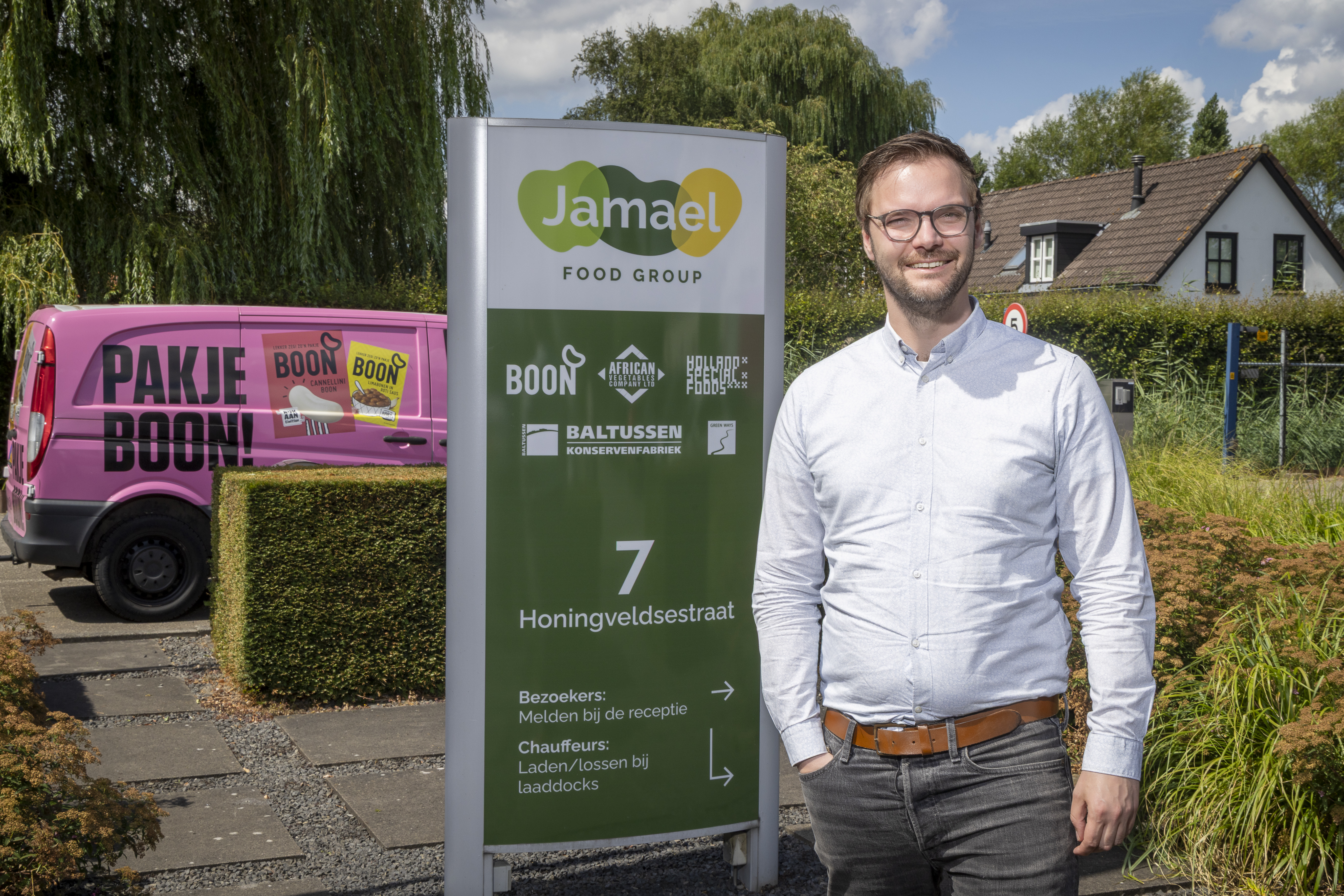 Directeur Jasper Bringsken van Jamael Food Group. Foto Koos Groenewold