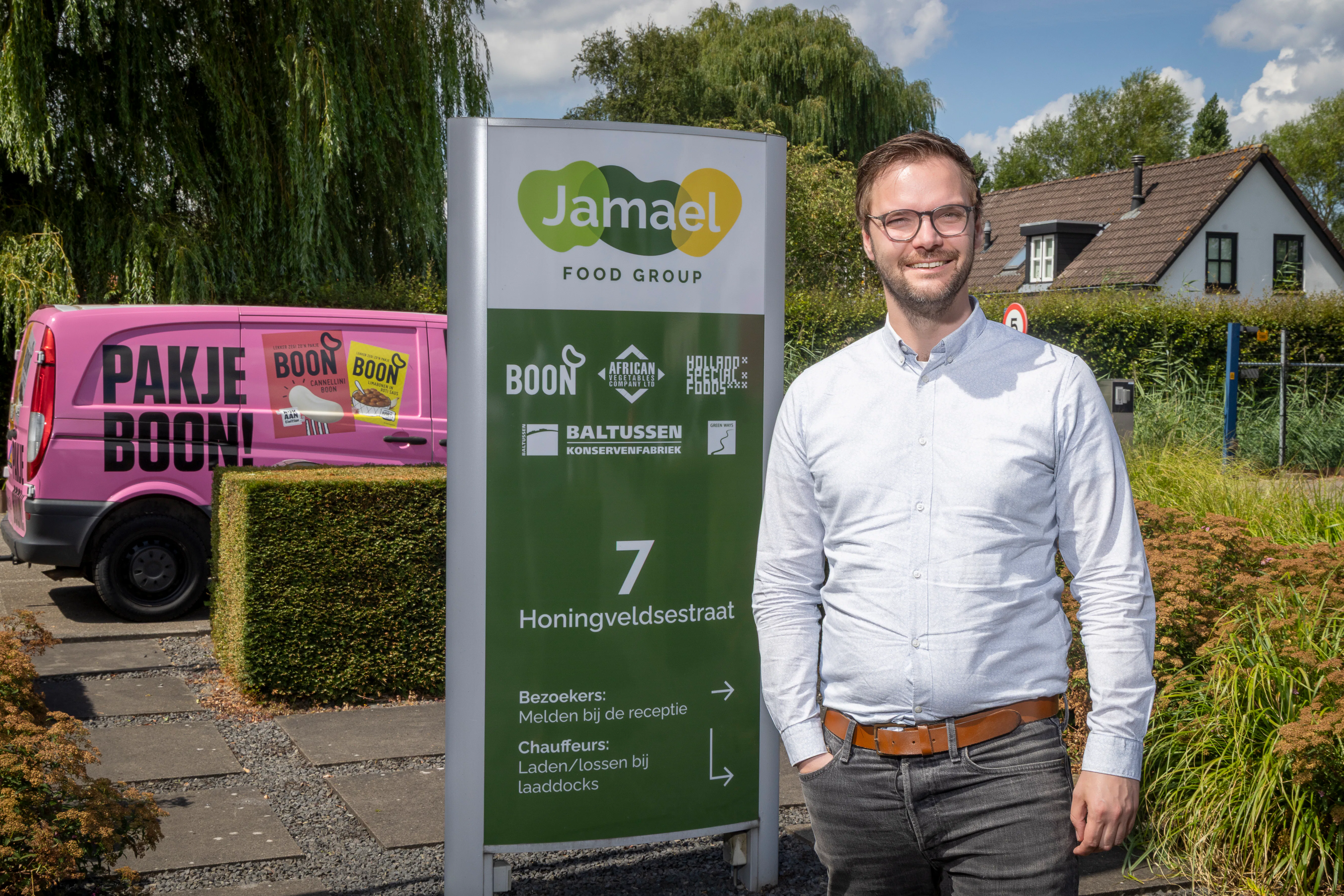 Directeur Jasper Bringsken van Jamael Food Group. Foto Koos Groenewold