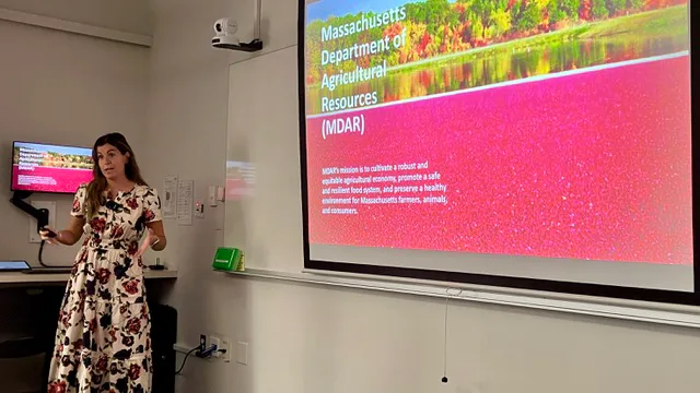 Ashley Randle, Commissioner van het Massachusetts Department of Agricultural Resources (MDAR).